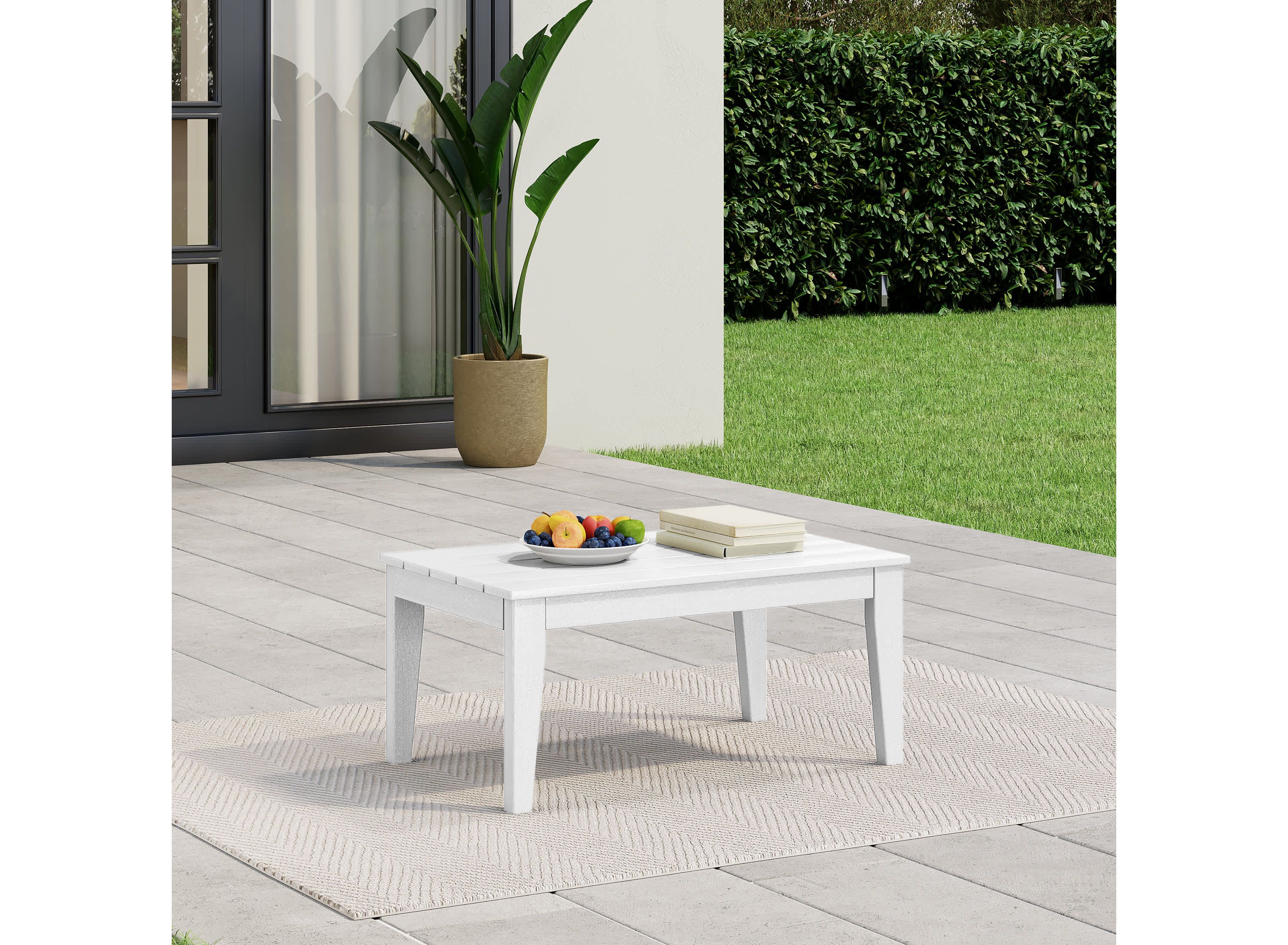 Outdoor Patio All-Weather Coffee Table