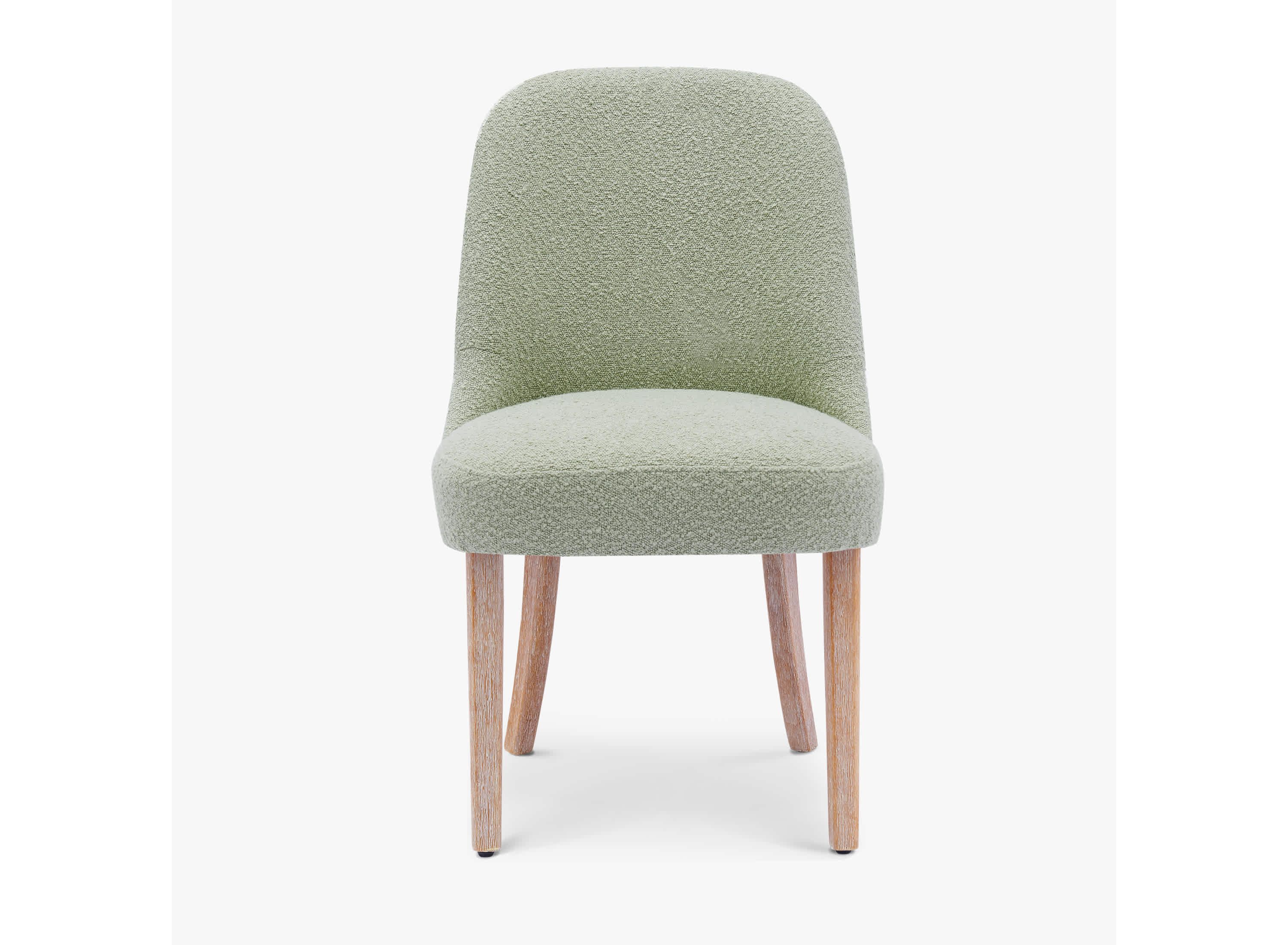 Water and Stain Resistant Boucle Upholstered Side Chair