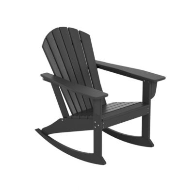 Westin Furniture Outdoor Rocking Poly Adirondack Chair