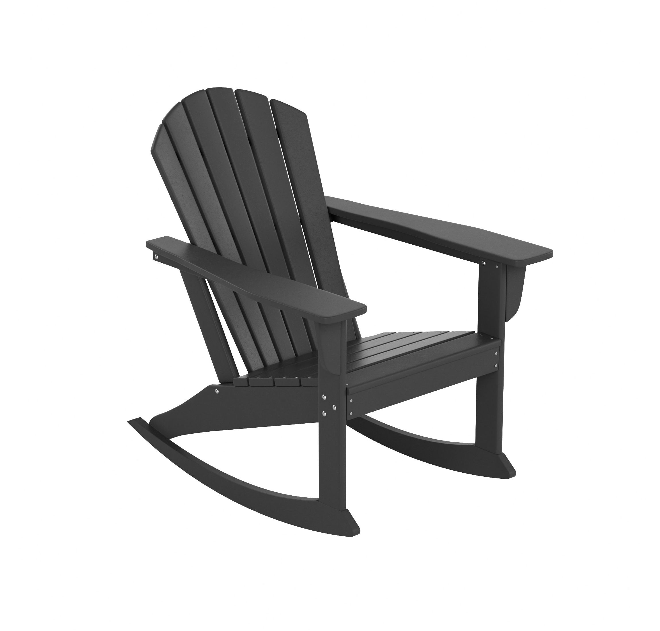 Outdoor Rocking Poly Adirondack Chair