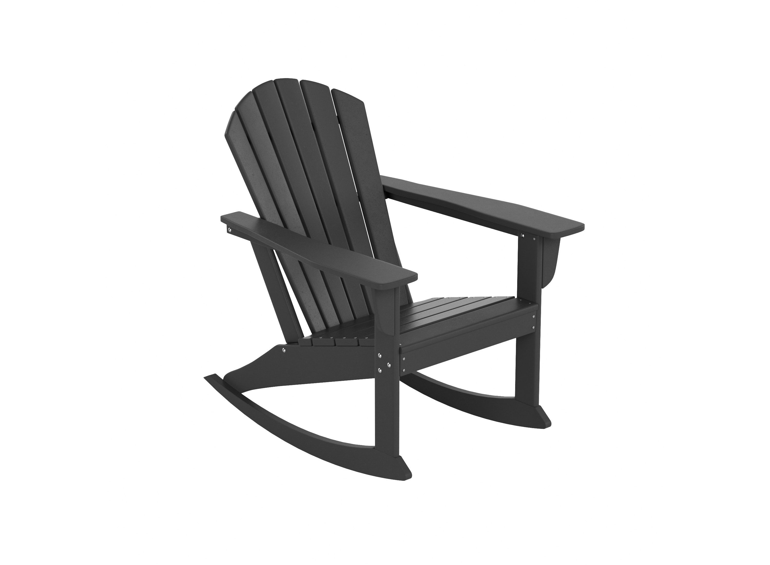Outdoor Rocking Poly Adirondack Chair