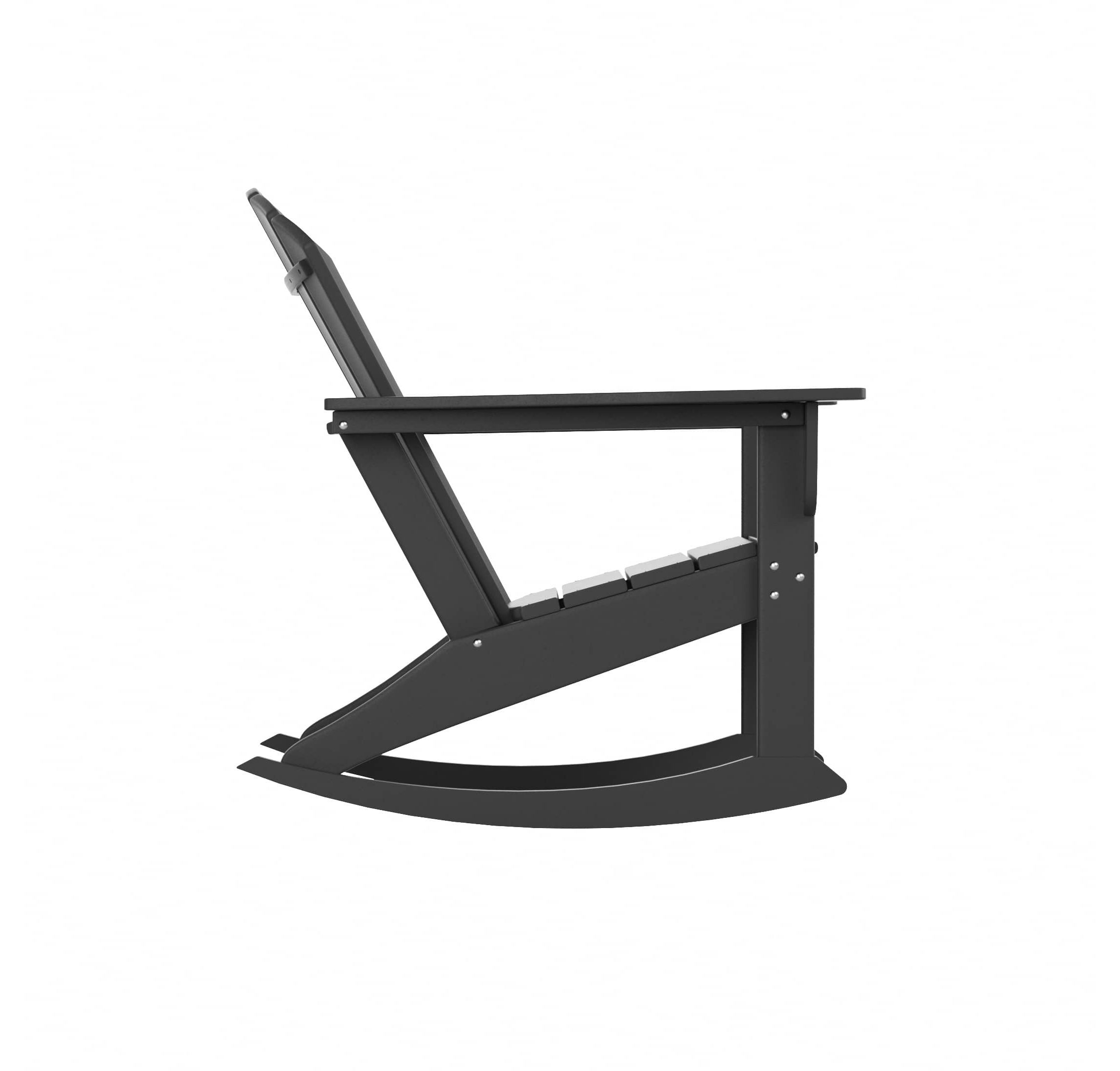 Outdoor Rocking Poly Adirondack Chair
