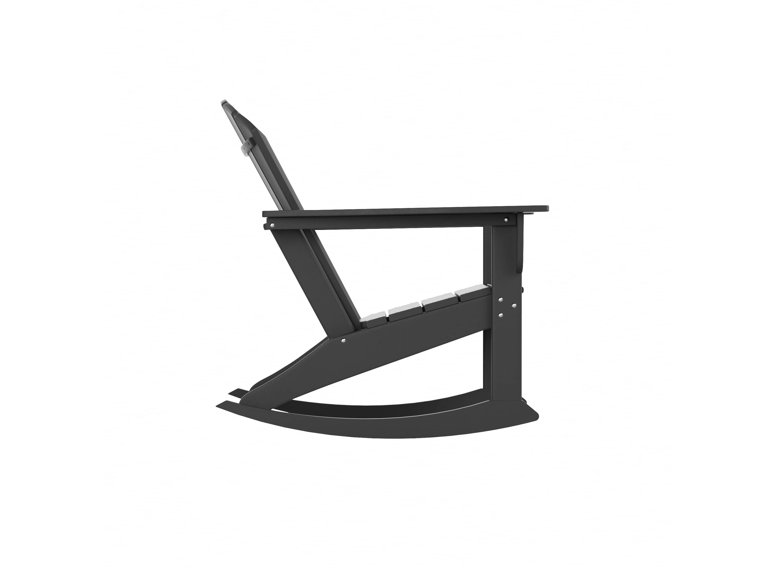 Outdoor Rocking Poly Adirondack Chair