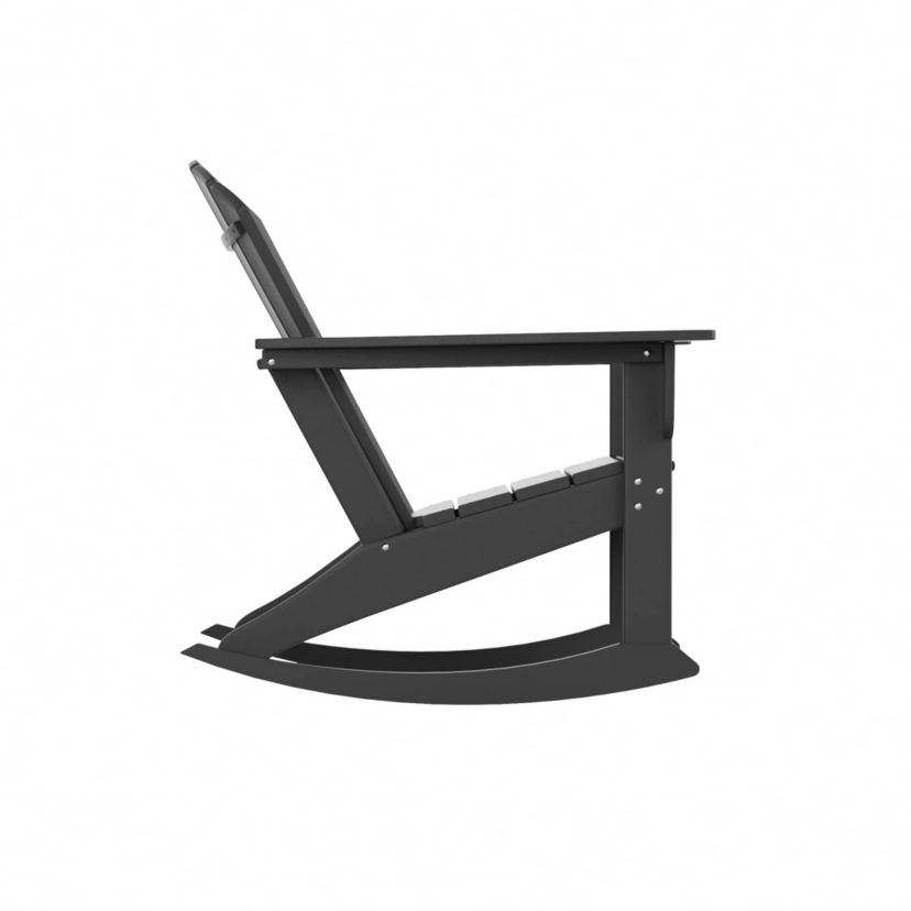 Outdoor Rocking Poly Adirondack Chair