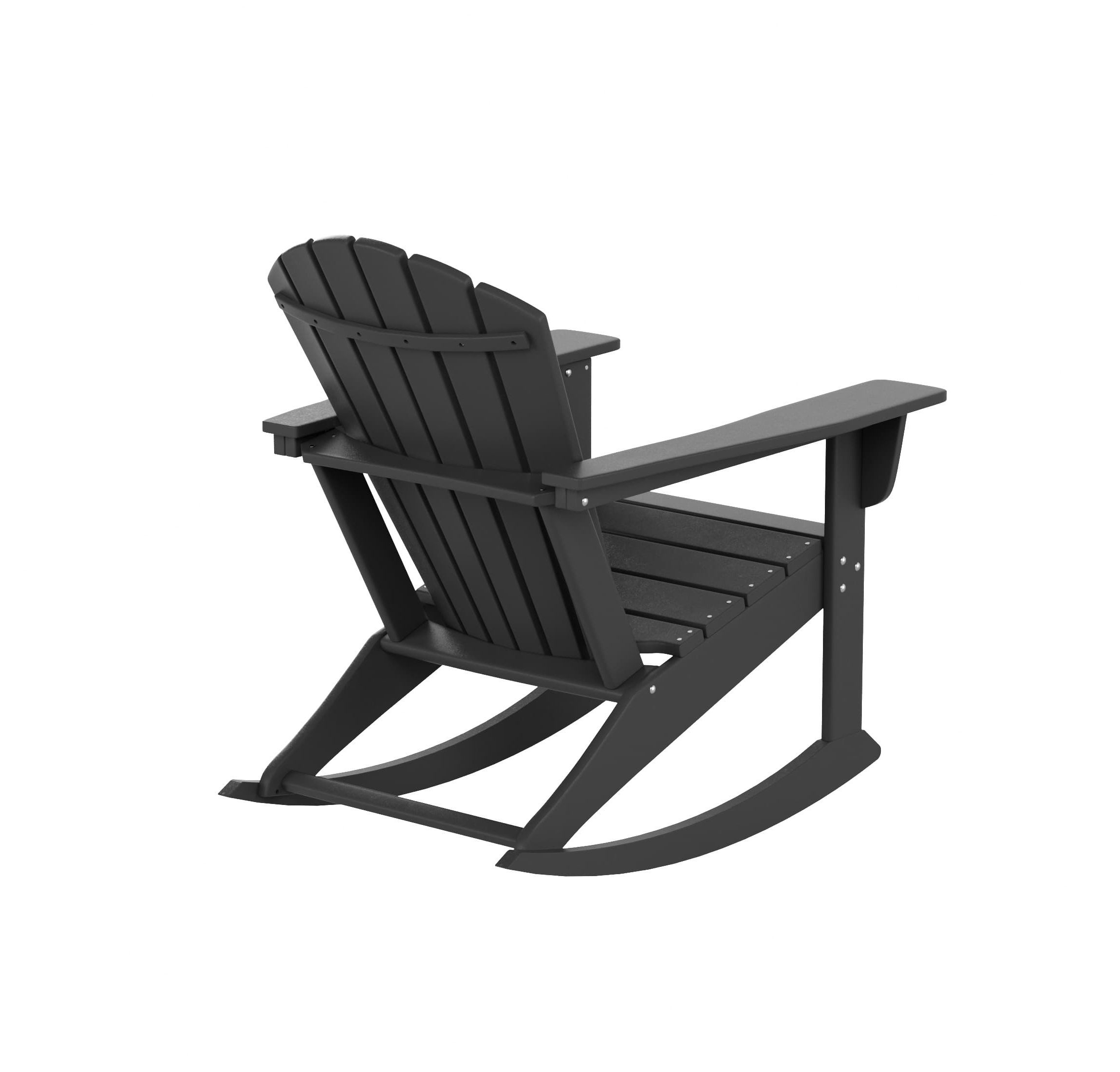 Outdoor Rocking Poly Adirondack Chair