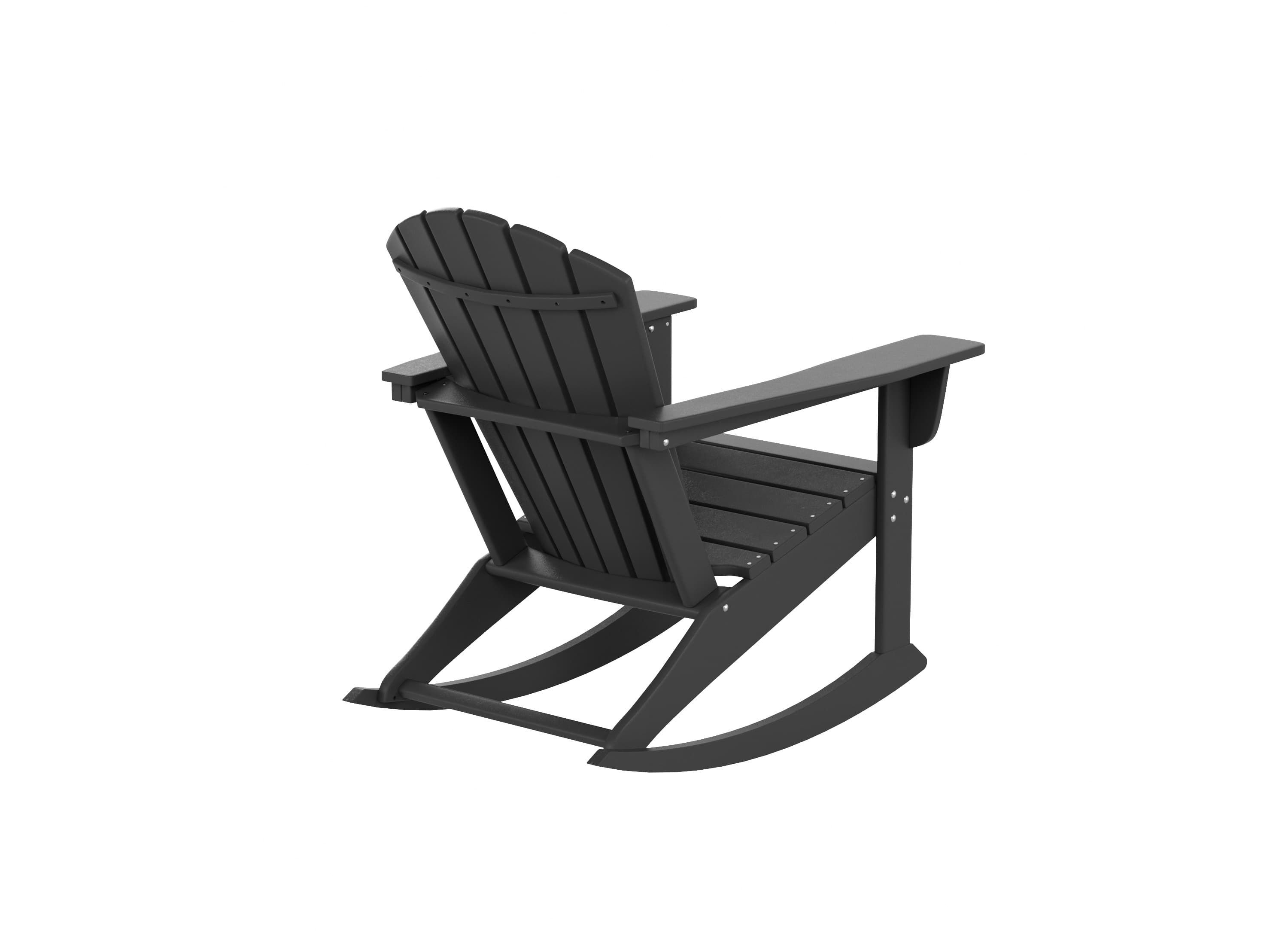 Outdoor Rocking Poly Adirondack Chair