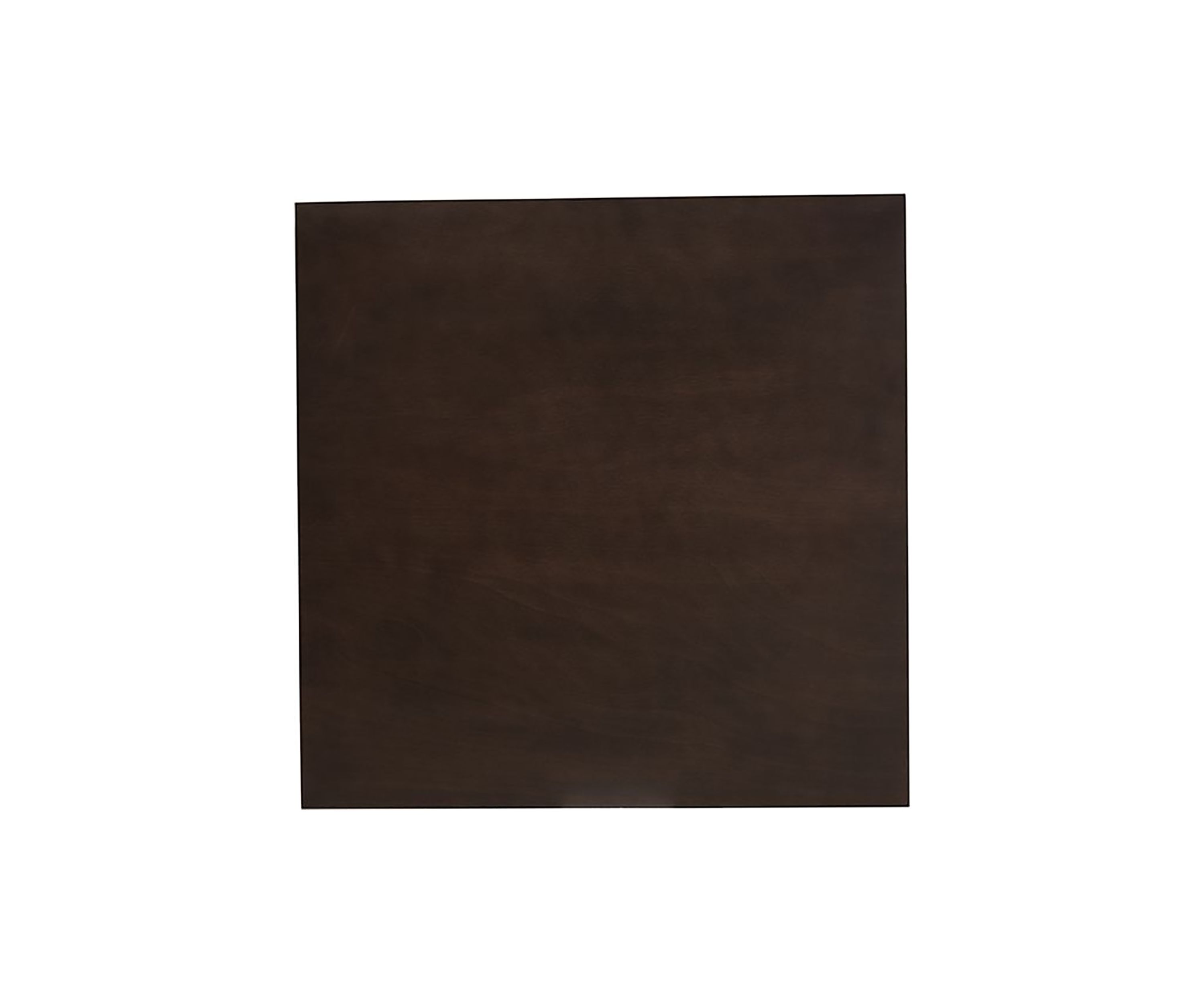 Britte Mid-Century Modern Dark Oak Brown Finished Square Wood Dining Table