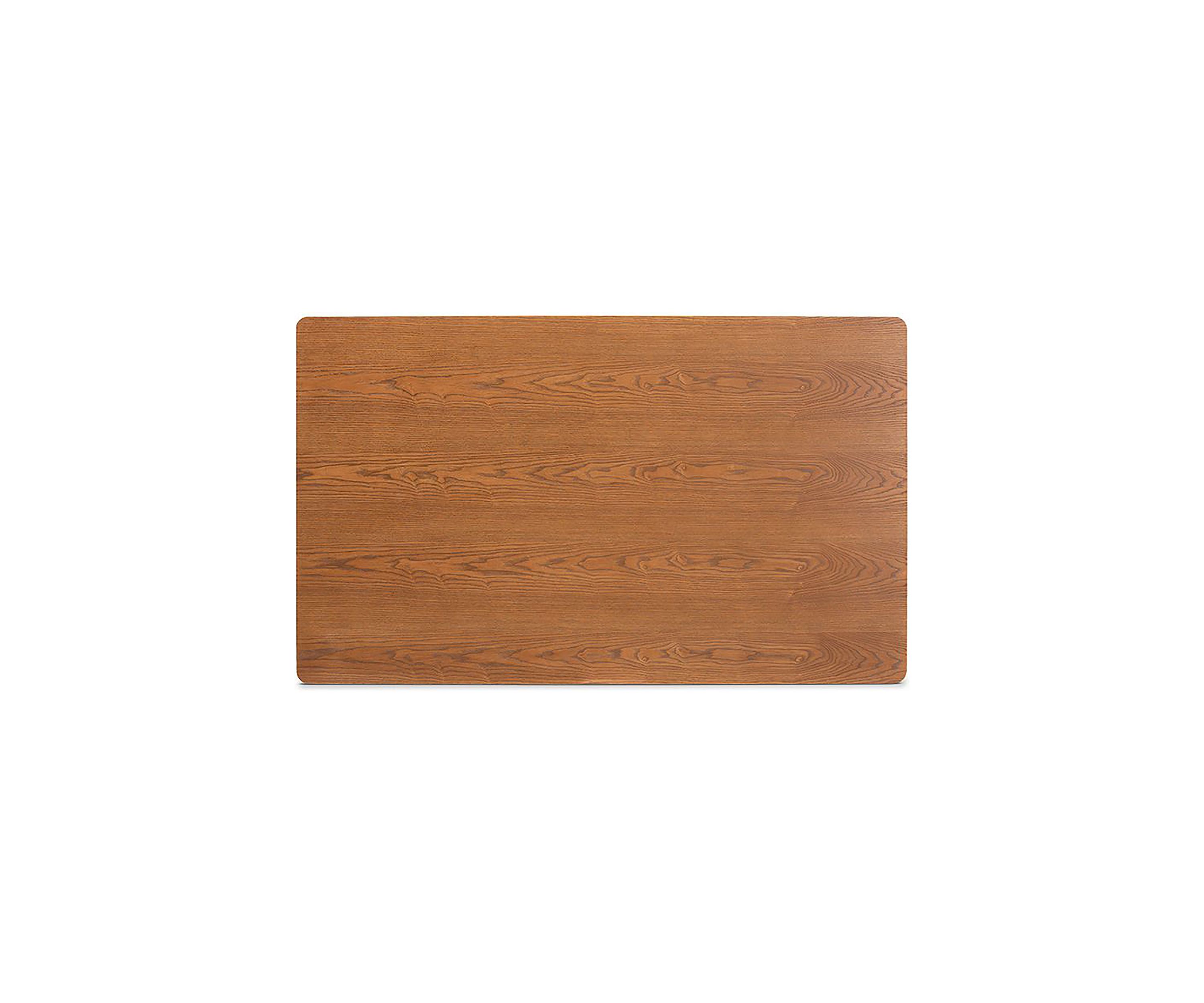 Sahar Mid-Century Modern Transitional Walnut Brown Finished Wood Dining Table