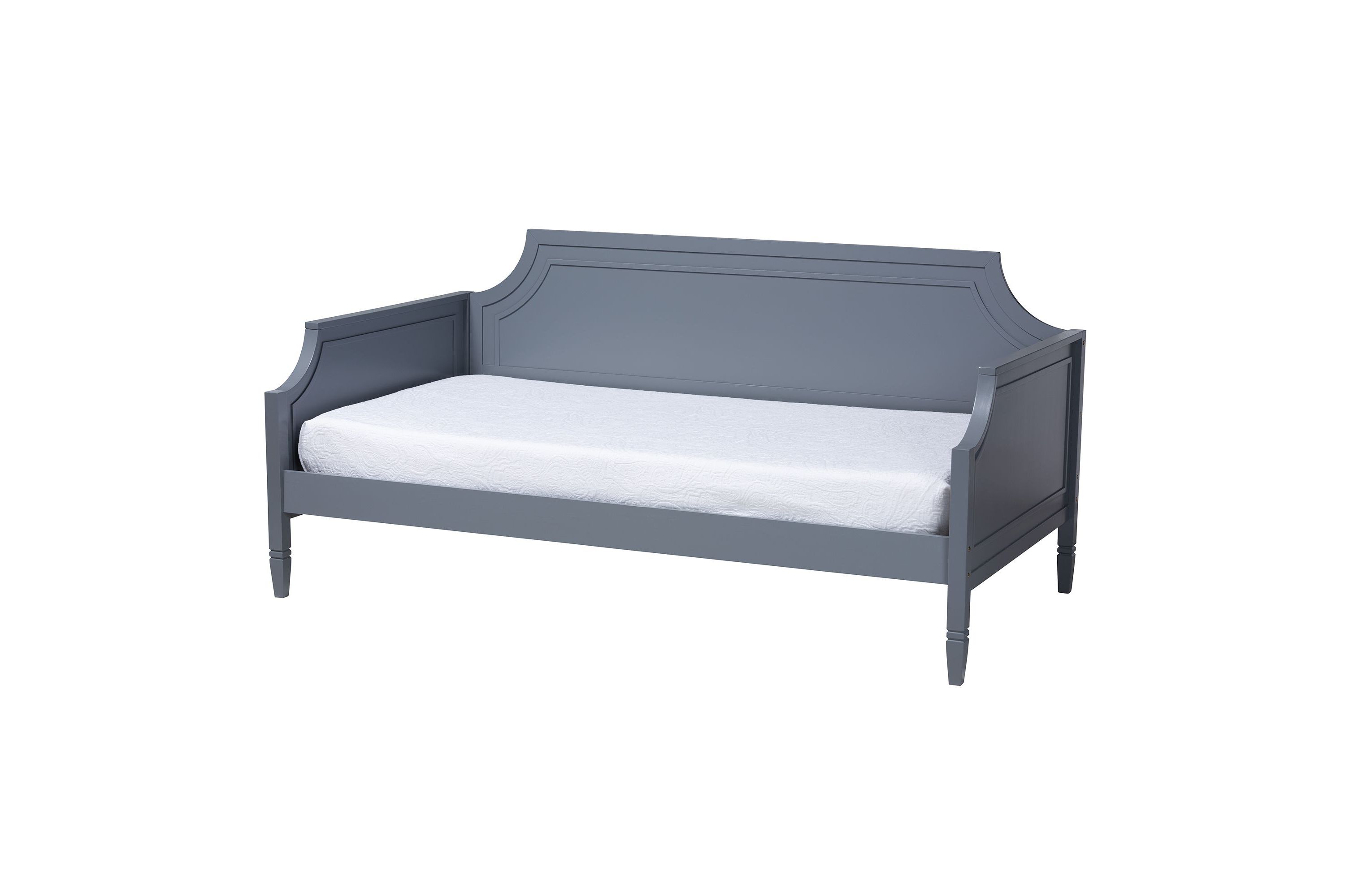 Mariana Classic and Traditional Grey Finished Wood Full Size Daybed