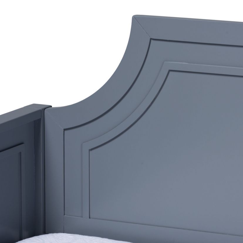 Mariana Classic and Traditional Grey Finished Wood Full Size Daybed