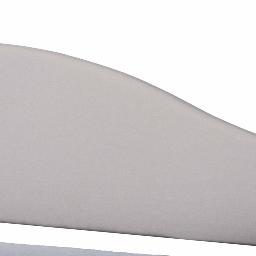 Milligan Modern and Contemporary Fabric Upholstered and Wood Daybed