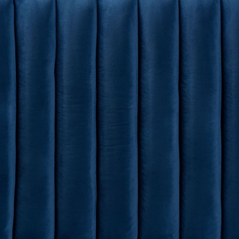 Emile Modern and Contemporary Velvet Upholstered and Wood Headboard