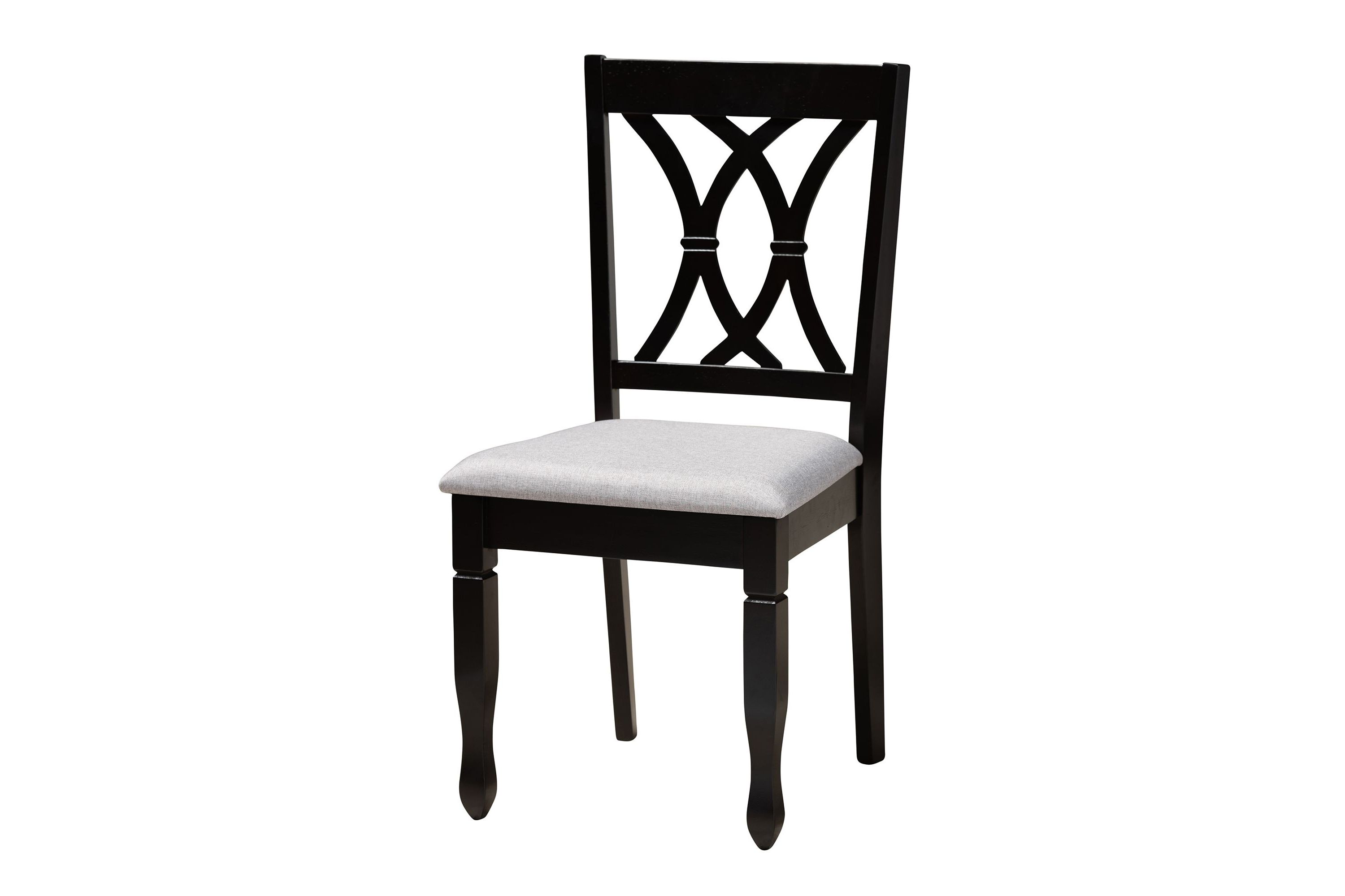 Maya Modern Fabric and Wood 5-Piece Dining Set