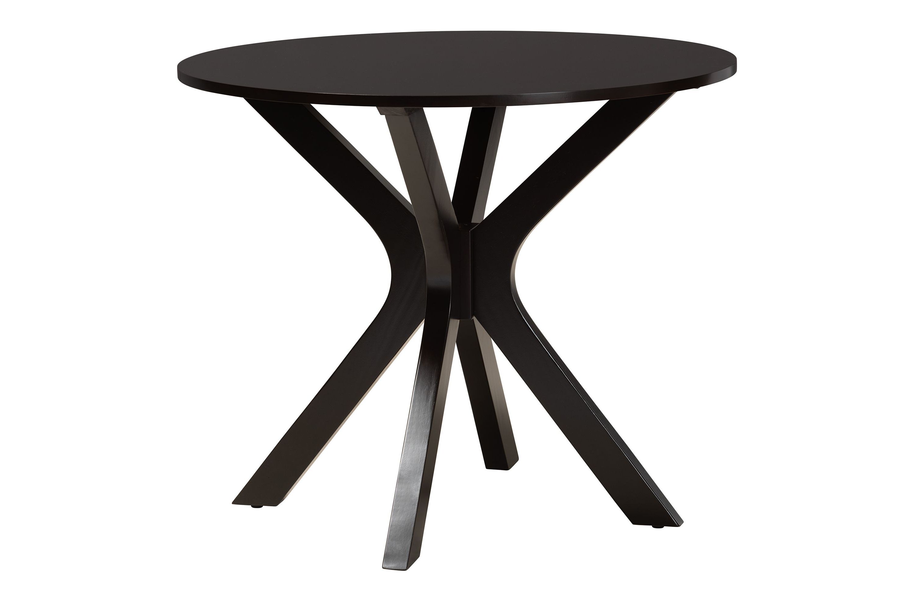 Maya Modern Fabric and Wood 5-Piece Dining Set
