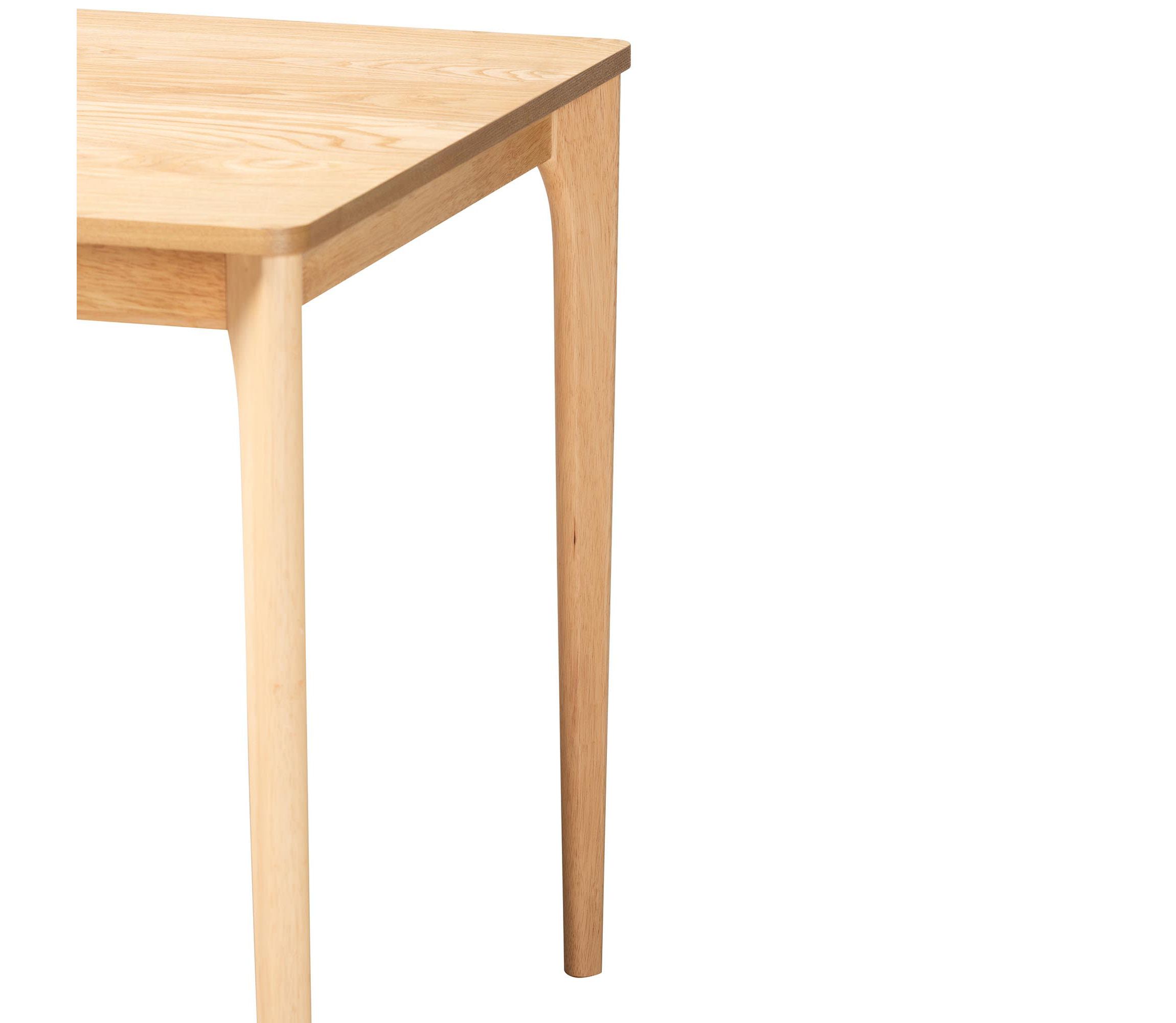 Sherwin Mid-Century Modern Black Finished Wood Dining Table