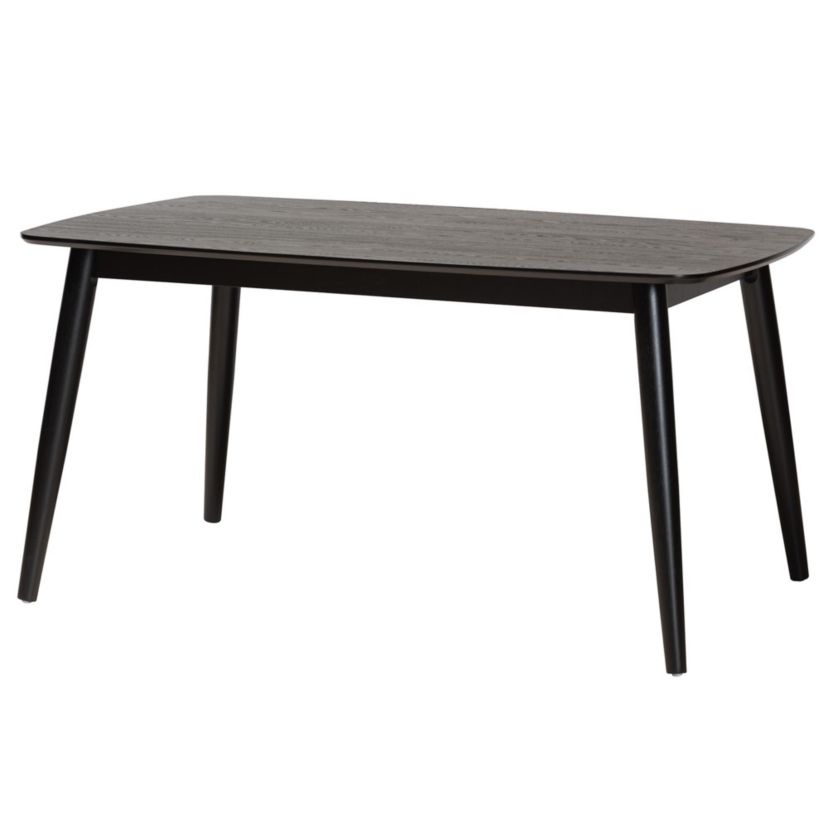 Dannon Mid-Century Modern Grey Fabric and Natural Oak Finished Wood 7-Piece Dining Set
