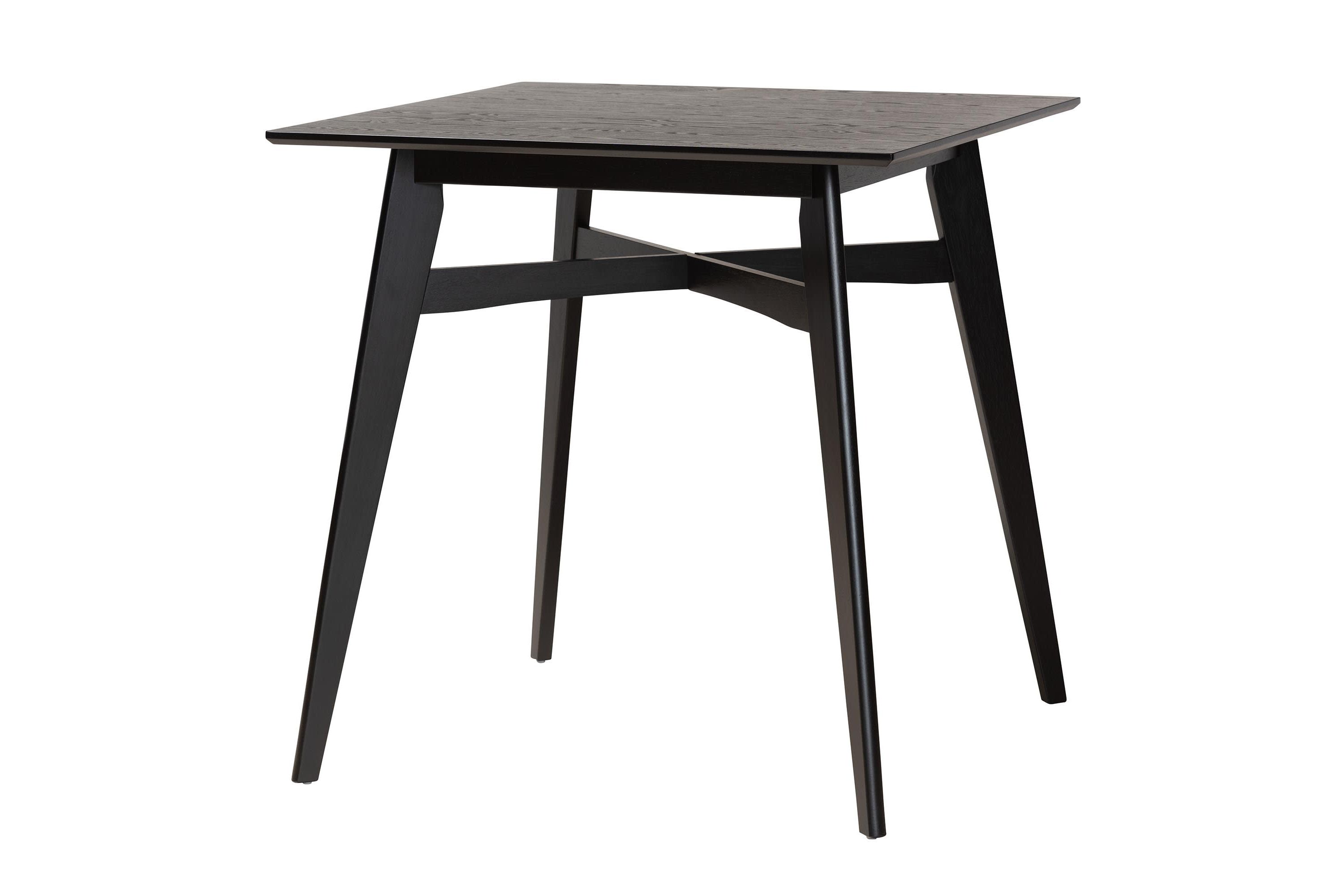Lenoir Modern Espresso Brown Finished Wood Counter Height Pub Table
