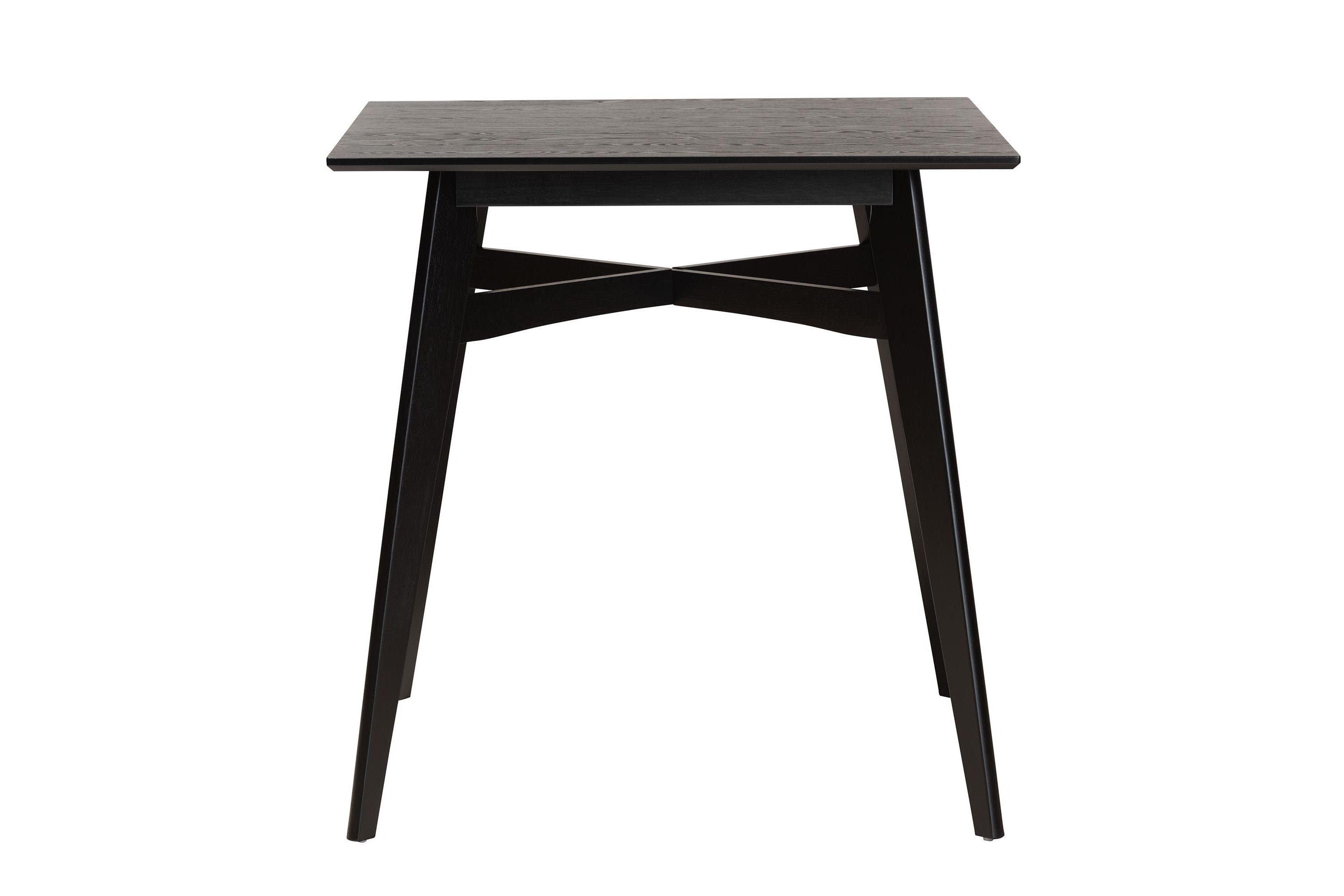 Lenoir Modern Espresso Brown Finished Wood Counter Height Pub Table