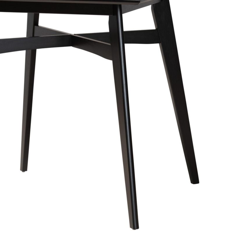 Lenoir Modern Espresso Brown Finished Wood Counter Height Pub Table