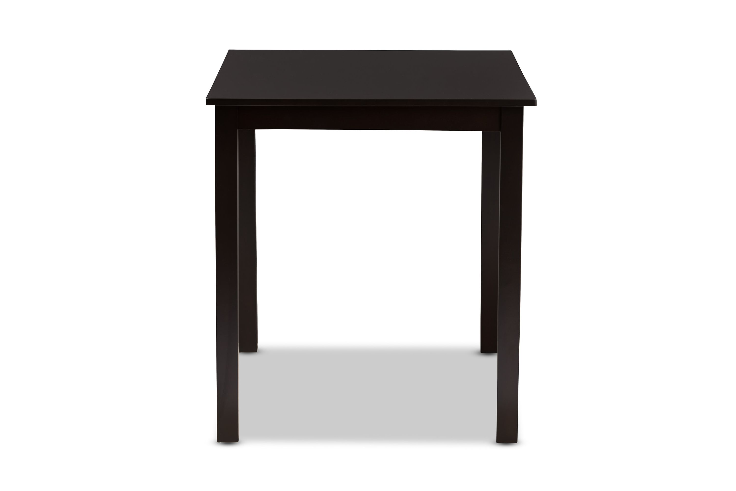Eveline Modern Walnut Brown Finished Wood 43-Inch Dining Table
