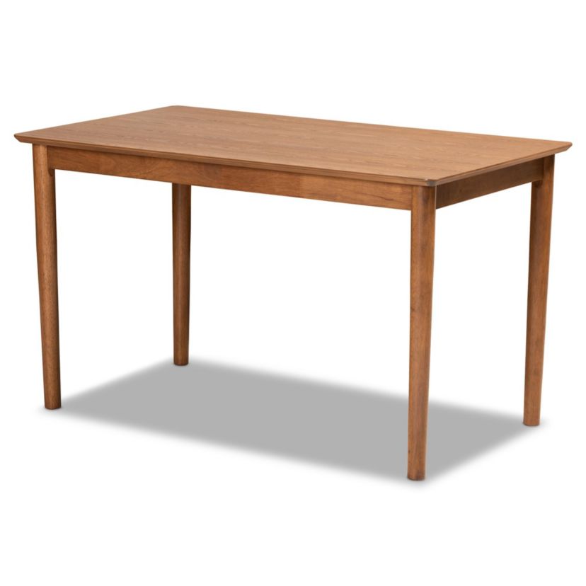 Alvis Mid-Century Modern Grey Velvet Upholstered and Walnut Brown Finished Wood 3-Piece Dining Nook Set
