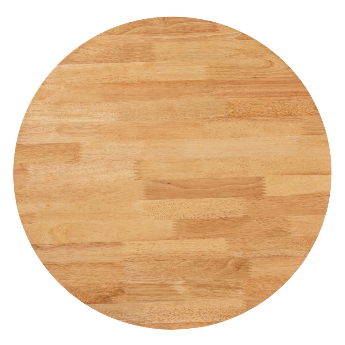 Kenji Modern Natural Brown Finished Wood 34-Inch-Wide Round Wood Dining Table