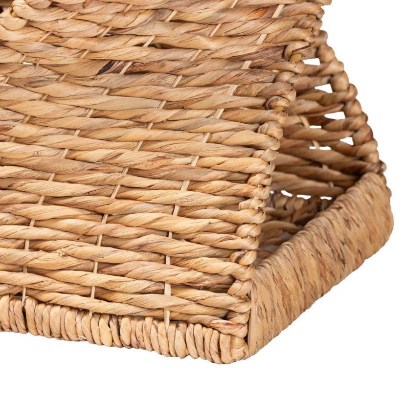 Pelleas Modern Bohemian Natural Seagrass End Table