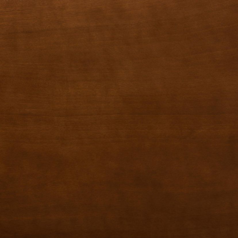 Jeriah Mid-Century Modern Walnut Brown Finished Wood and Woven Rattan 7-Piece Dining Set