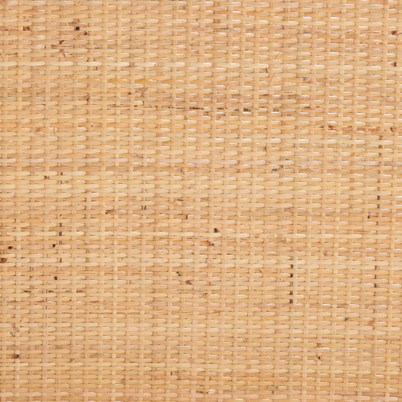 Lombok Modern Bohemian Natural Rattan End Table