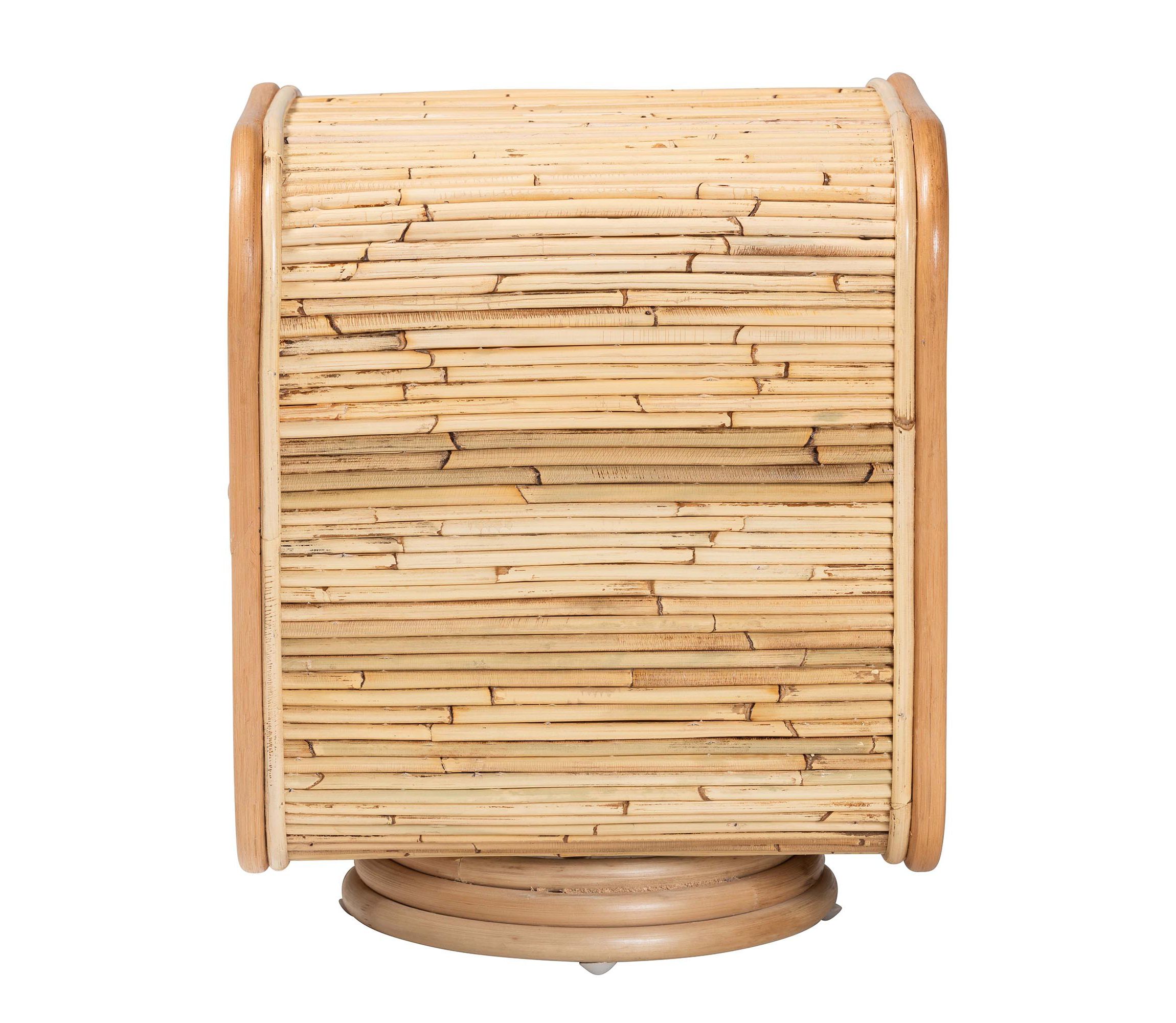 Bethari Bohemian Natural Rattan Nightstand