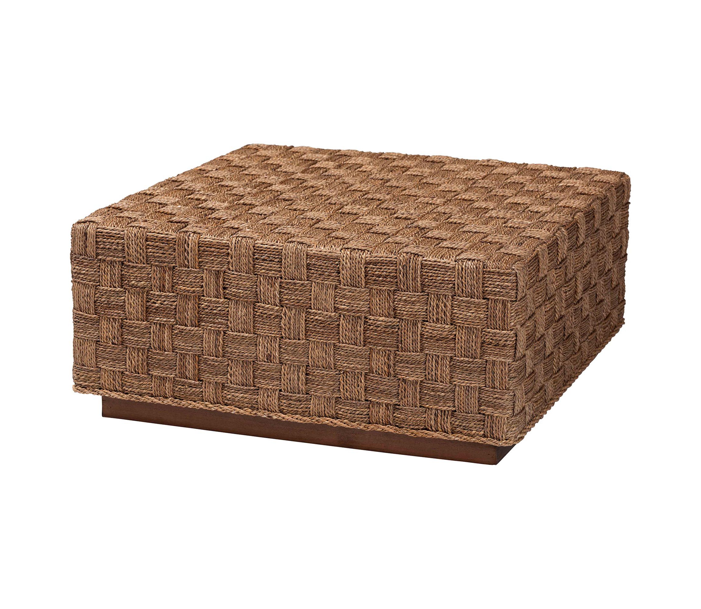 Karina Bohemian Natural Seagrass Coffee Table