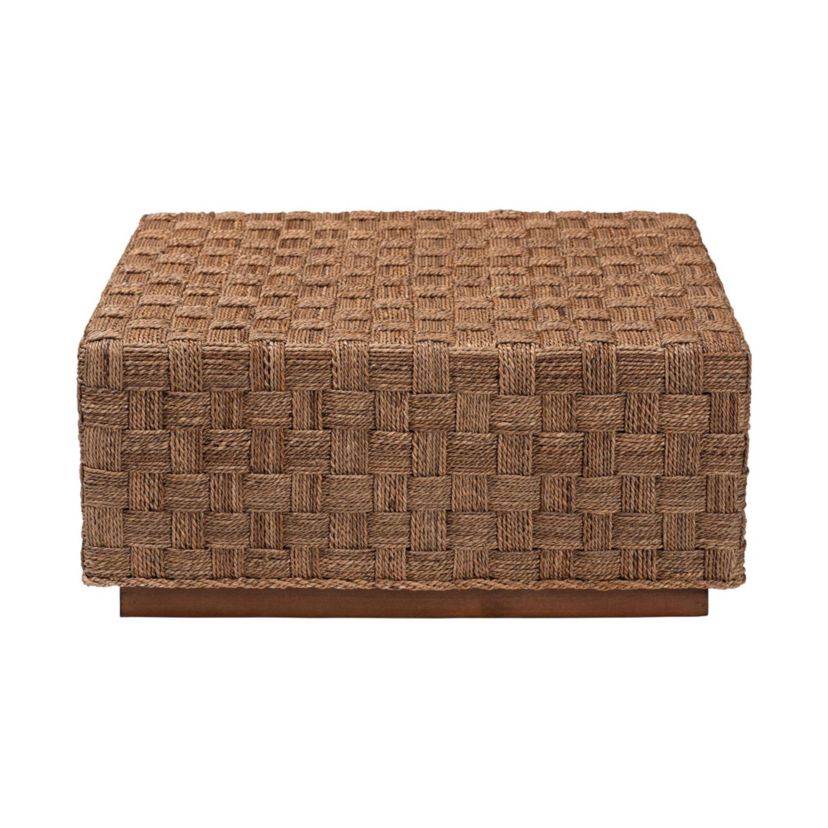 Karina Bohemian Natural Seagrass Coffee Table