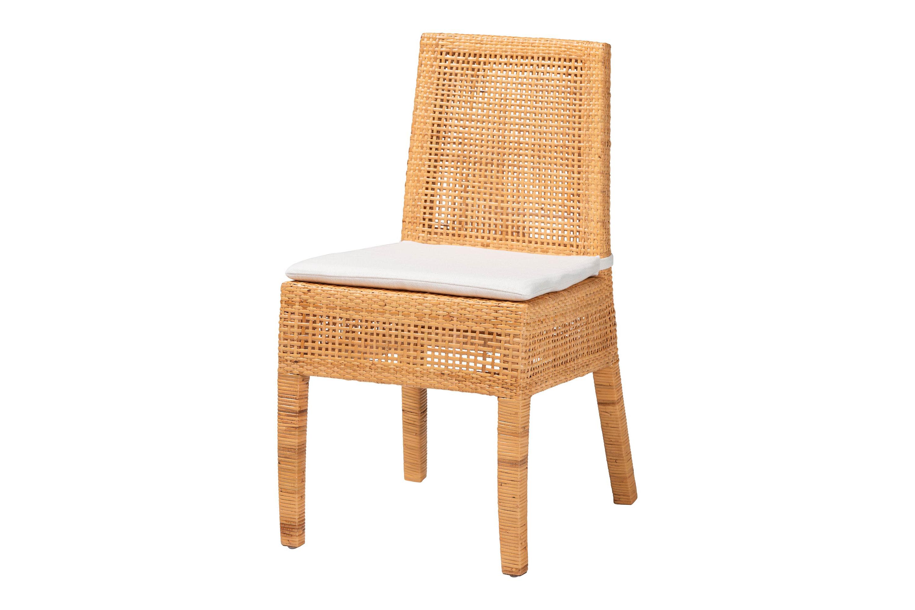 Morris Light Honey Rattan Dining Chair