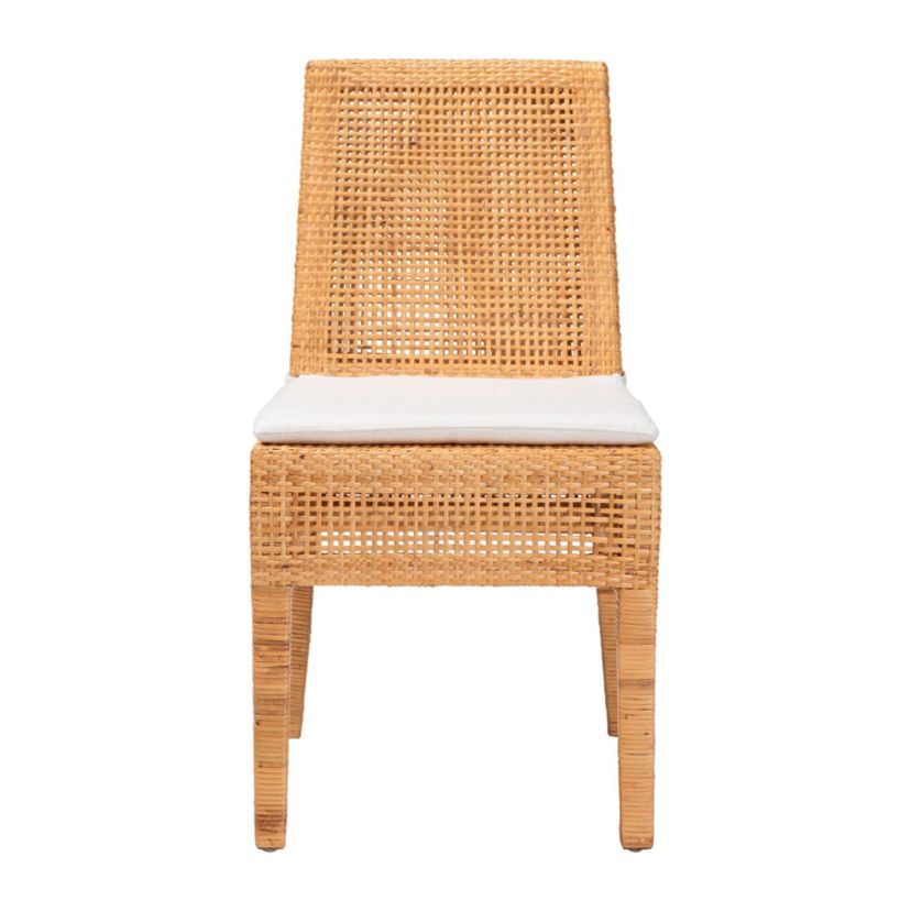 Morris Light Honey Rattan Dining Chair