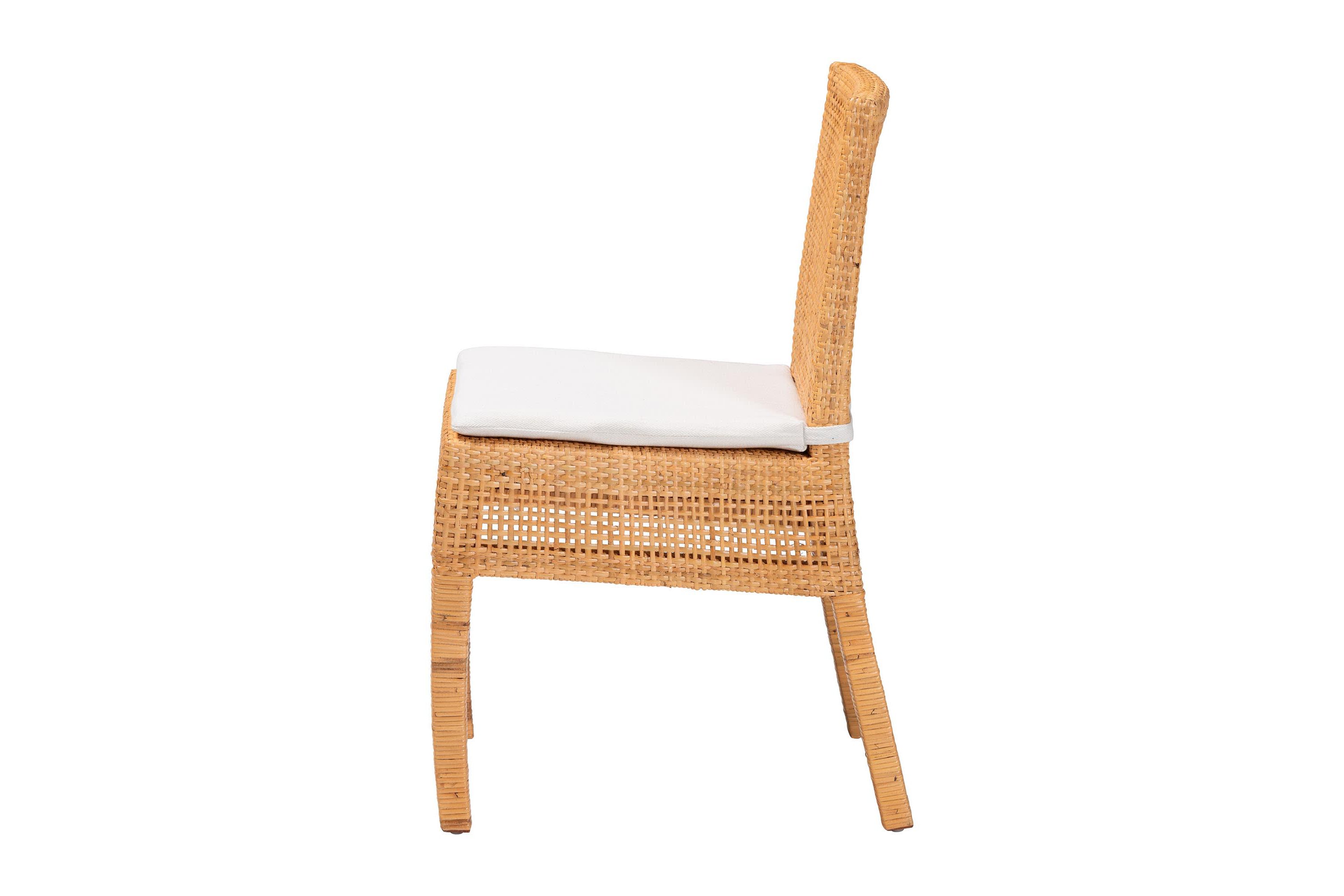 Morris Light Honey Rattan Dining Chair