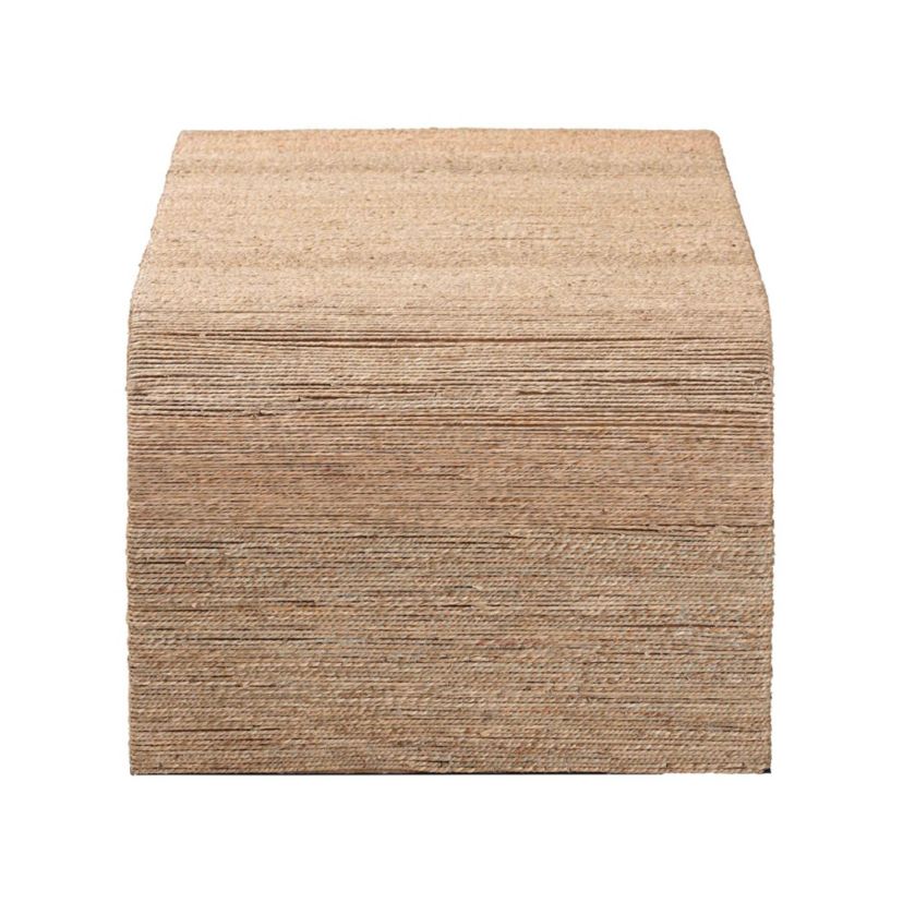 Eviana Natural Seagrass Waterfall Coffee Table