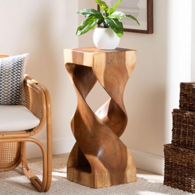 bali & pari Rapha Suar Wood Side Table