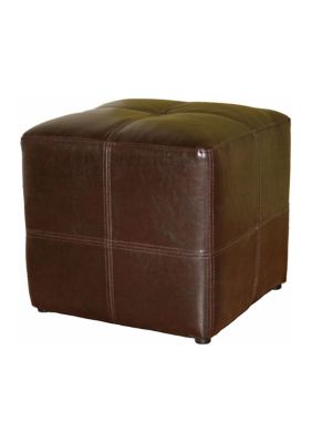 Nox Dark Brown Ottoman