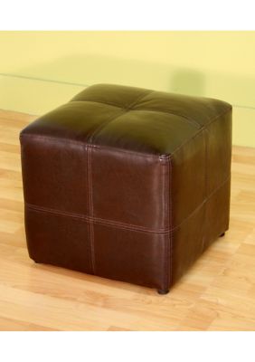 Nox Dark Brown Ottoman