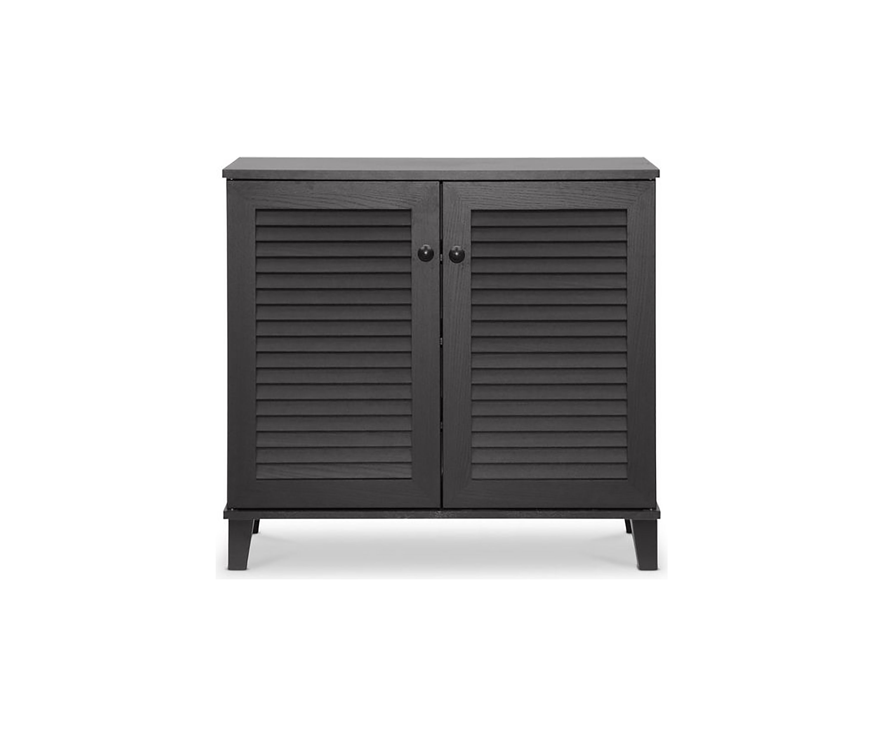 Coolidge Espresso Shoe-Storage Cabinet
