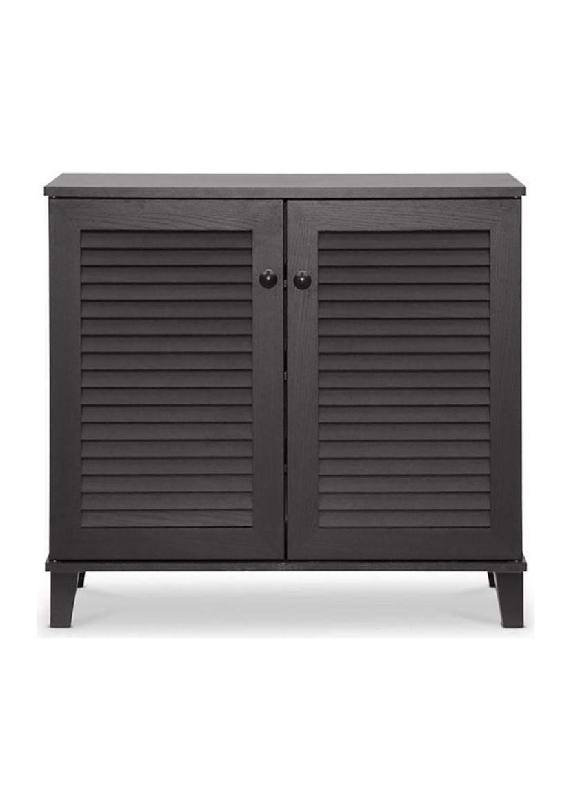 Coolidge Espresso Shoe-Storage Cabinet