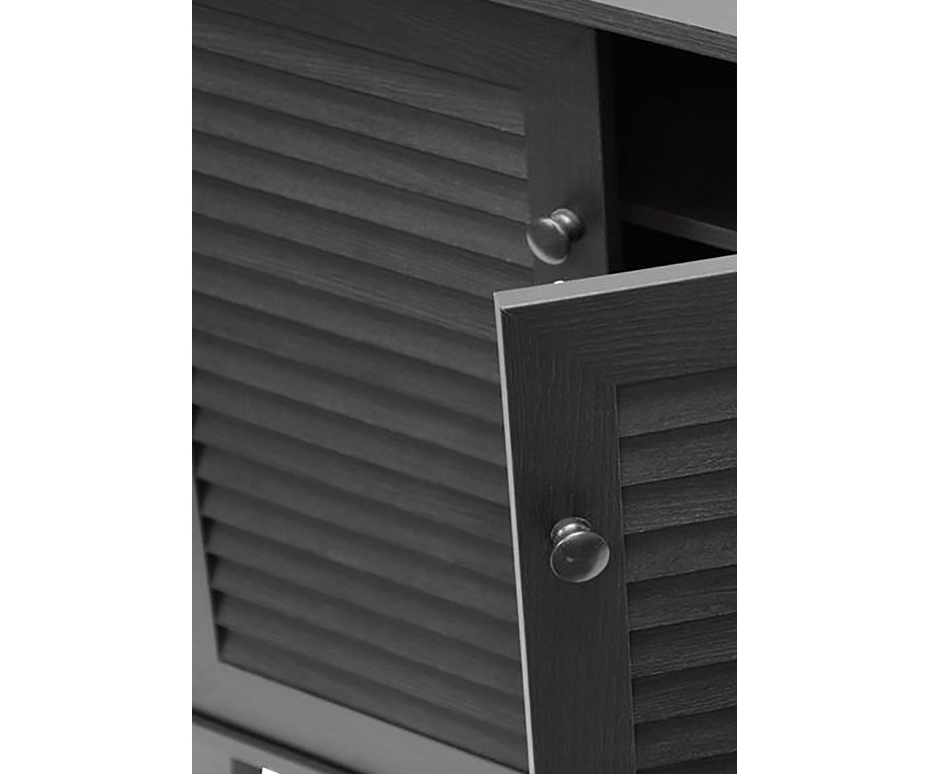 Coolidge Espresso Shoe-Storage Cabinet