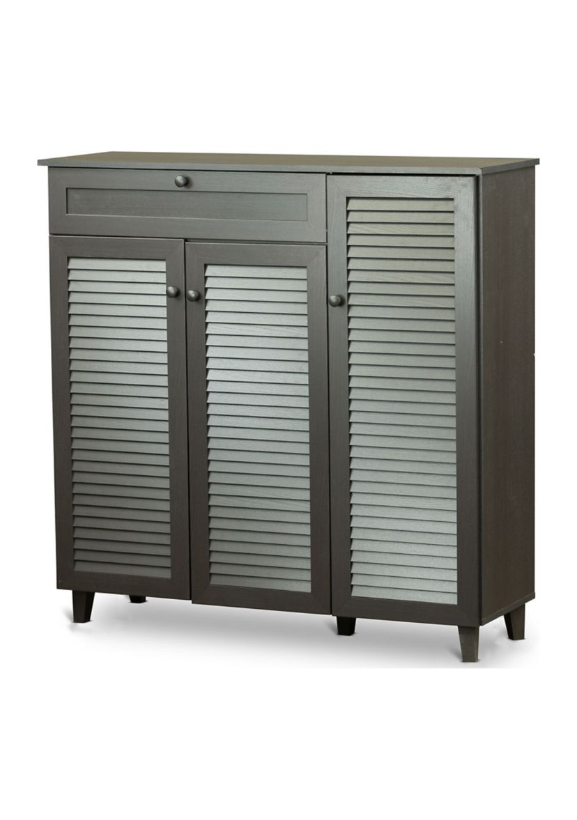 Pocillo Wood Shoe Storage Cabinet