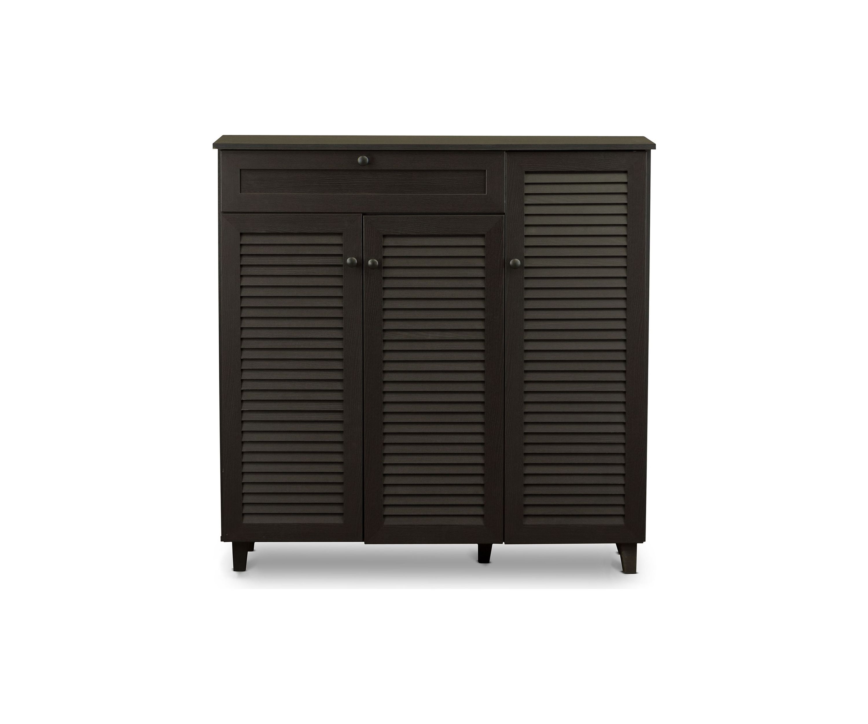 Pocillo Wood Shoe Storage Cabinet