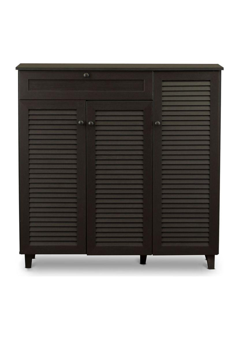 Pocillo Wood Shoe Storage Cabinet