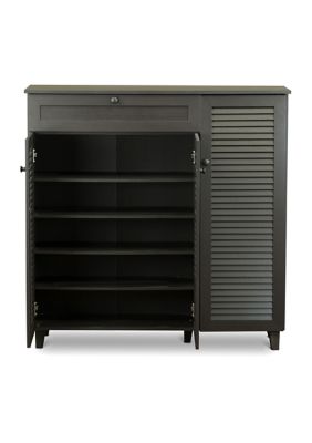 Pocillo Wood Shoe Storage Cabinet