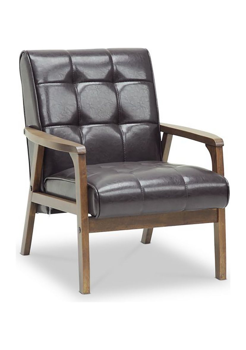 Mid-Century Masterpieces Club Chair - Brown
