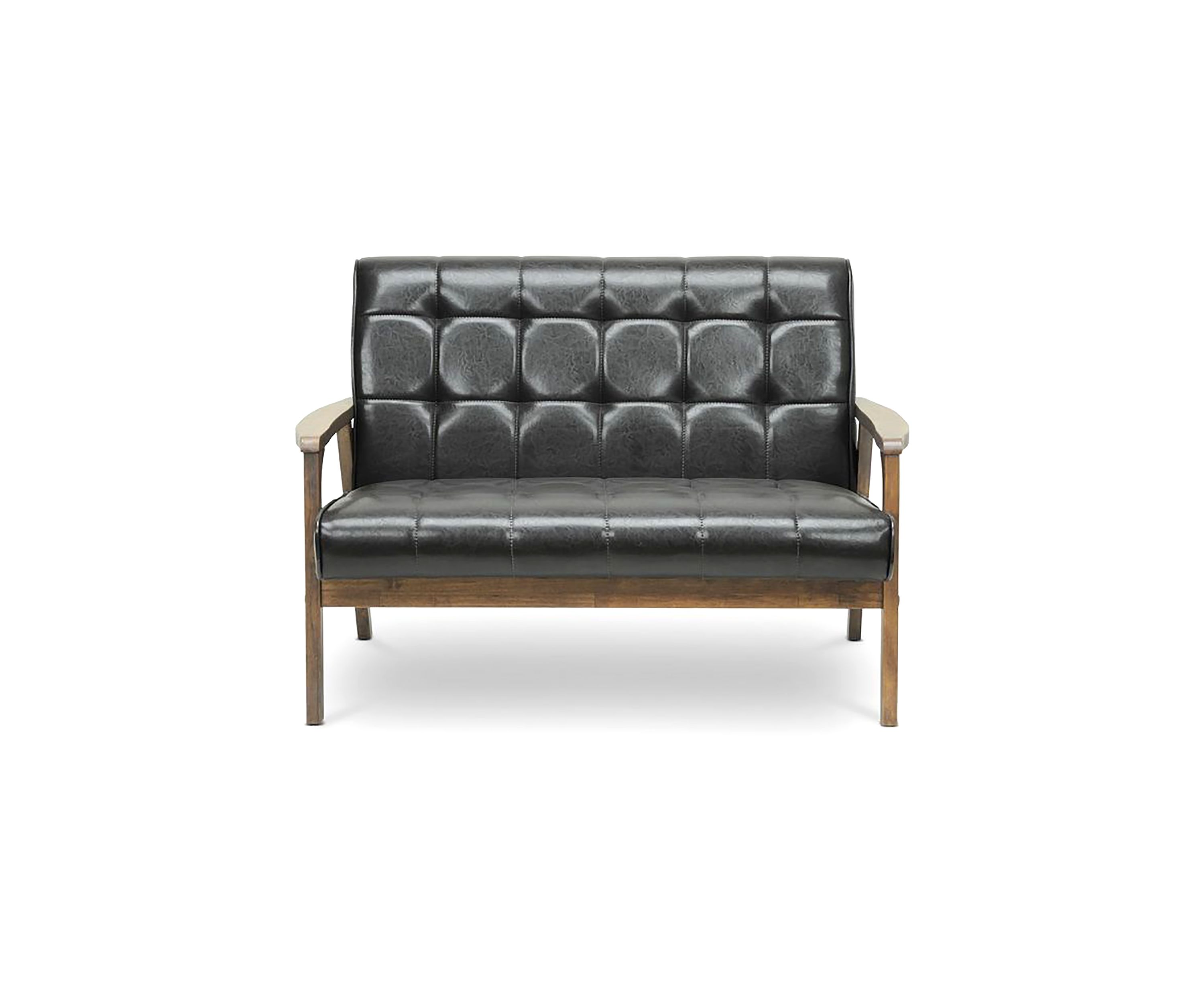 Mid-Century Masterpieces Loveseat - Brown