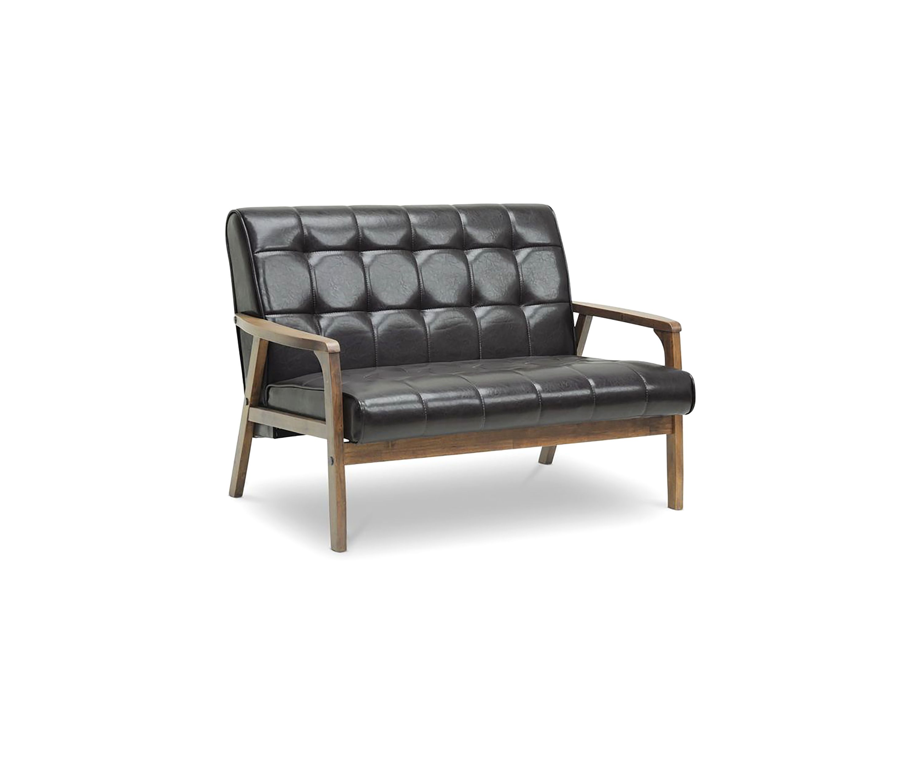 Mid-Century Masterpieces Loveseat - Brown