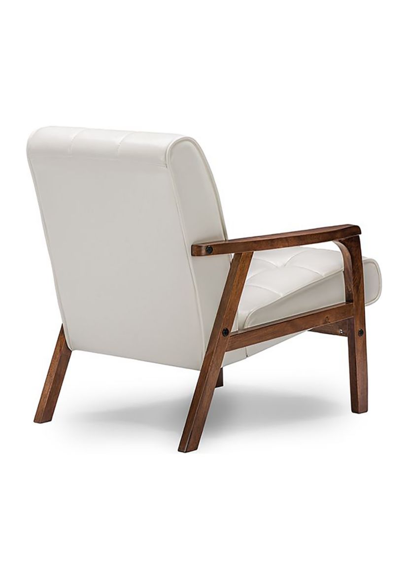 Mid-Century Masterpieces Club Chair - White